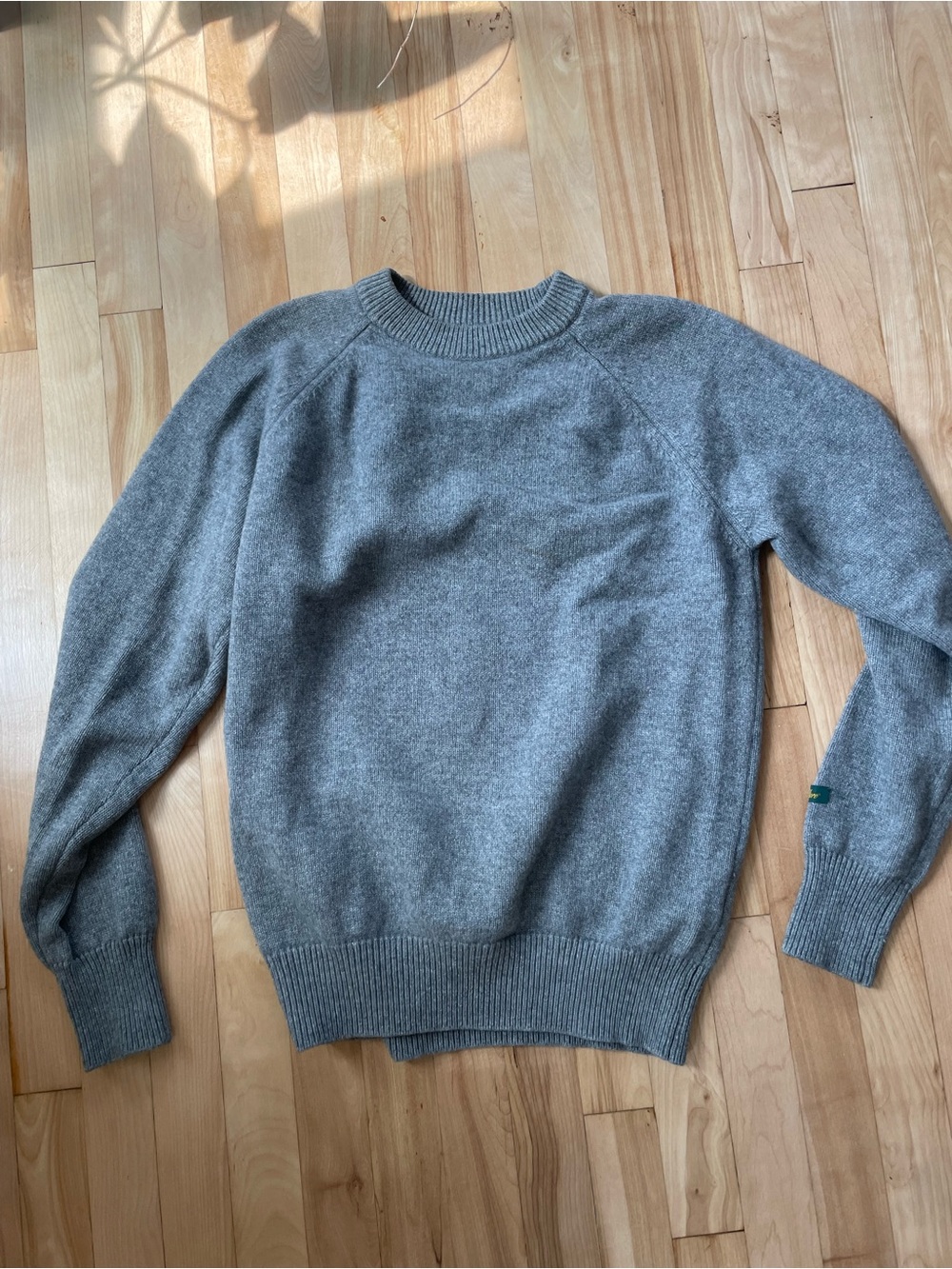 Aime Leon Dore Classic Men's Cashmere Sweater in Gray